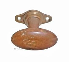 Fensterolive antik Jugendstil Messing Ei Fenstergriff 43 mm