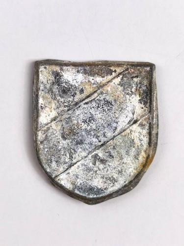 Wappenschild zum tropenhelm - wappenschild,