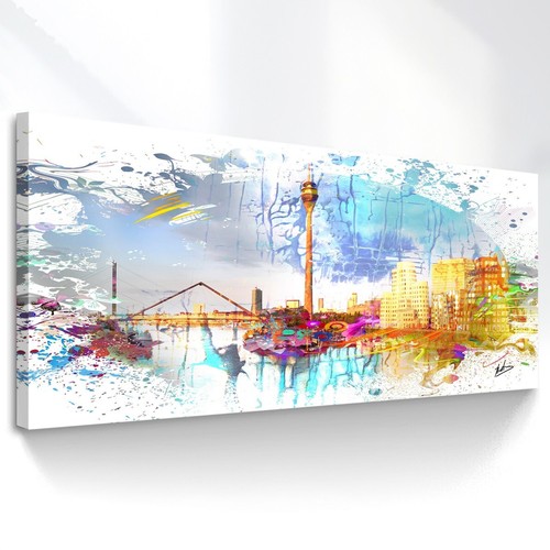 Leinwand bild düsseldorf - leinwand,
