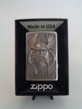 Zippo "Blue Eye Odin" Limited Edition No. 978/1000 OVP Serie Thor / Loki selten