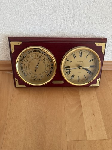 Uhr barometer hygrometer clock - barometer,