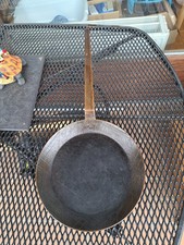 Eisenpfanne geschmiedet 28cm,3 cm hoch,robust