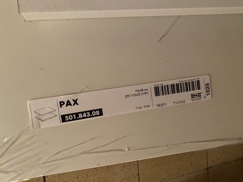 Ikea pax regalboden 57x72 - regalboden,