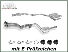 Auspuff Set Mercedes C-Klasse