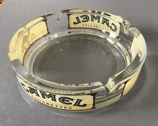 Camel Glasaschenbecher Werbeartikel Vintage – schwer & dekorativ