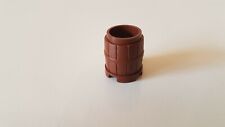 Lego Ritter Western  Piraten Fass Tonne rund klein  braun   Ersatzteil 