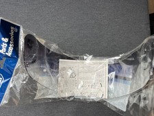 Original Shoei Visier CX-1V, halb getönt (Visor CX-1V, half tinted, unused)