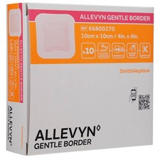 ALLEVYN Gentle Border 10x10 cm