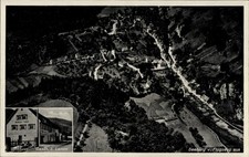 Ak Seeburg Mansfelder Land, Gasthof Lamm, Seeburg aus der... - 11164984