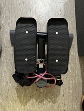 Kompakter Stepper Fitness-Gerät mit Zähl-Funktion & Trainingsbändern Heimtrainer