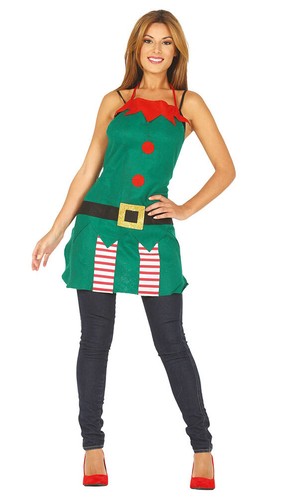 Weihnachtself schürze - weihnachtself,