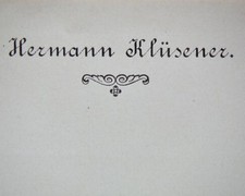 SCHIVELBEIN 1894, HERMANN