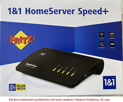 Homeserver 7590 speed - 1&1, speed+