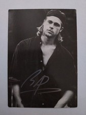 Brad pitt autogramm - brad,