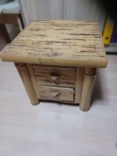 Bambus Nachttisch 45cm x 45cm x 45cm