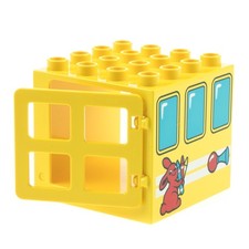 1x Lego Duplo Window 4x4x3