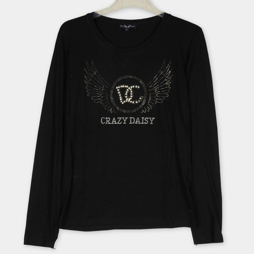 Crazy daisy longsleeve - daisy, damen