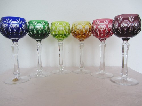 Gläser 6 farben - -,