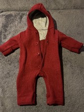 Disana Wollwalk Overall 50/56 Rot