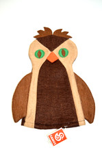 DDR Handpuppe Eule FAMOS mit