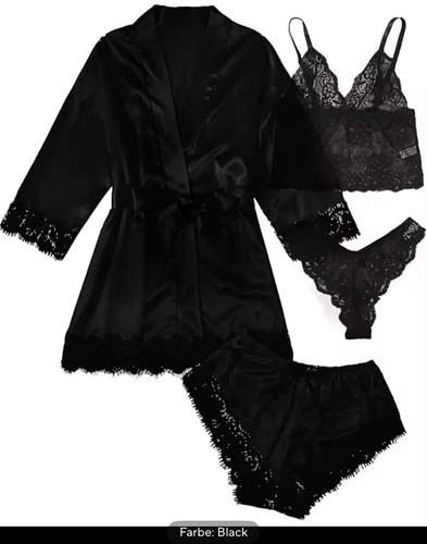 Damen pyjama mode - damen-pyjama-mode,, 4-teiliges