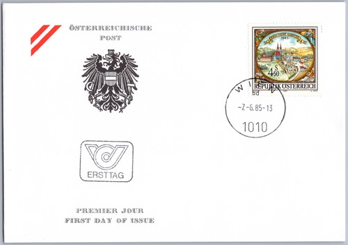 österreich fdc 1985 schloss - 1985,
