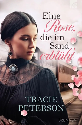 Eine rose die sand - die, im