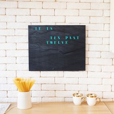 Bausatz WordClock Jupiter Dark