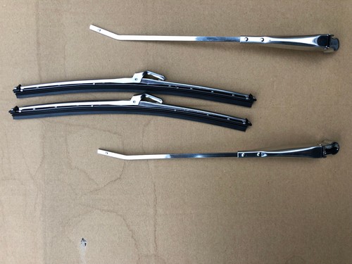 Paar edelstahl wischer arme - paar,