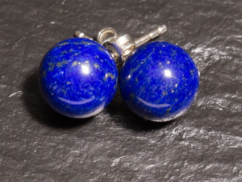 Edelstein ohrschmuck kugel - edelstein,