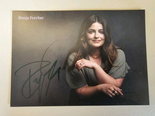 Fan postkarte ronja forcher - fan, postkarte,
