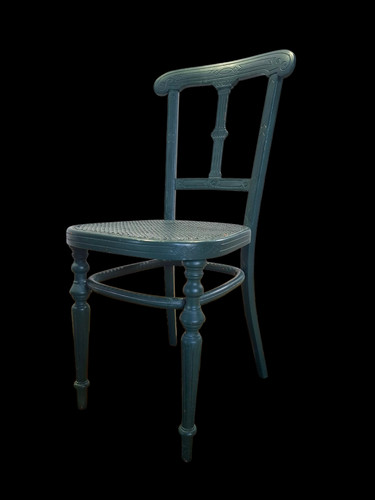 Alter stuhl wiener antik - 1,