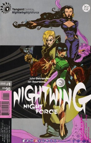 Tangent comics nightwing night - comics,