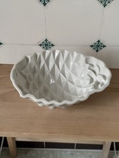 Puddingform Keramikform Manufaktur Torgau VEB Ananas Antik Antiquität 40er Jahre