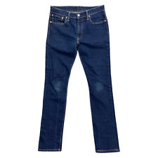 Levis 512 Jeans Hose  W33 L34 Stretch Schrittlänge 83 cm Stretch Dunkle Waschung