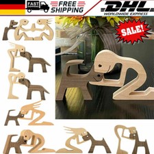 Hand Geschnitzte Holz Statue