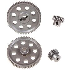 2 teile/satz (21t + 64t) 11184 & 11181 RC Differential Metall Getriebe Zahnrad