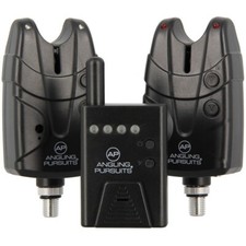 2+1 Funk Bissanzeiger Set Karpfen Bite Alarm Vibrationsmodus