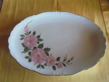 Winterling Kirchenlamitz Bavaria Wildrose Servierplatte Fleischplatte ca. 32x22