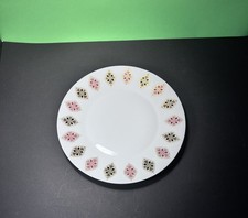 Porzellan Teller Antik Bavaria Germany  Muster Rauten mit Gold