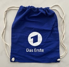 Das Erste Stoffbeutel Rucksack Turnbeutel Blau Sammler