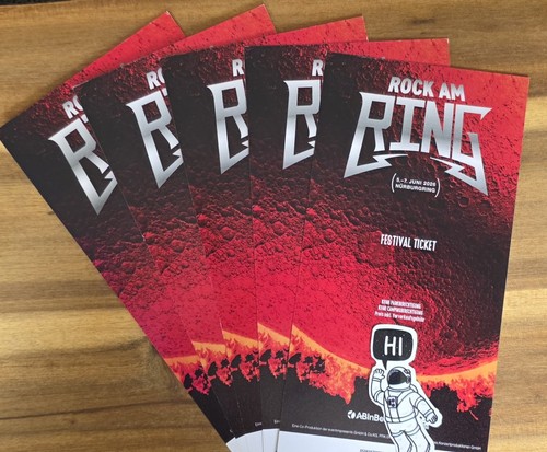 Rock ring festival - rock, ticket