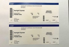 Starlight Express/Musical Bochum/2 Karten/09.10.2025/Reihe 14