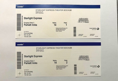 Starlight express musical - starlight, express/musical