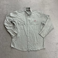 NAPAPIJRI Herren Hemd Shirt Gr L Safari Tactical Langarm Taschen 13016 Grau