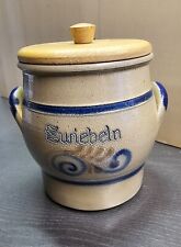 Zwiebeltopf Keramik bemalt