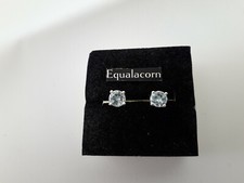 Blue Topaz Stud Earrings