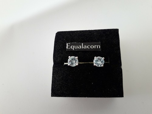 Blauer topas ohrstecker 925er - topas,
