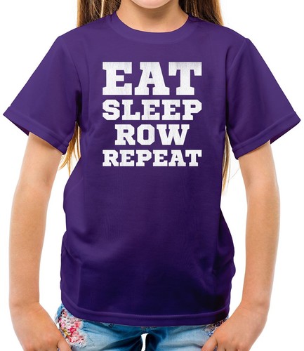 Eat sleep row repeat shirt - eat,