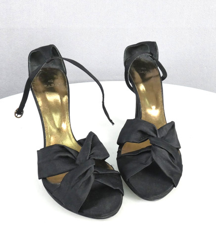 Zara satin sandalen geknotete - sandalen,